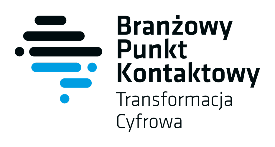 Logo Branżowego Punktu Kontaktowego Transformacja Cyfrowa
